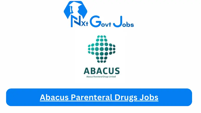 Abacus Parenteral Drugs Jobs