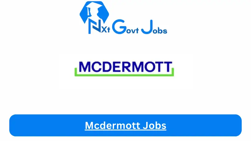 Mcdermott Jobs