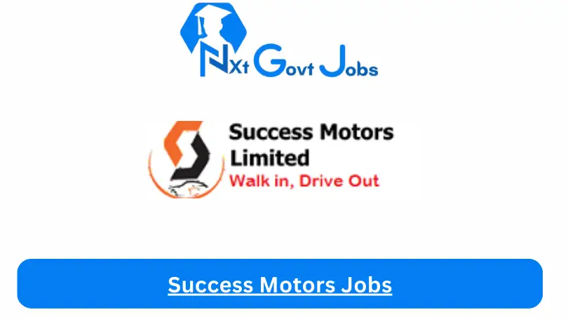 Success Motors Jobs